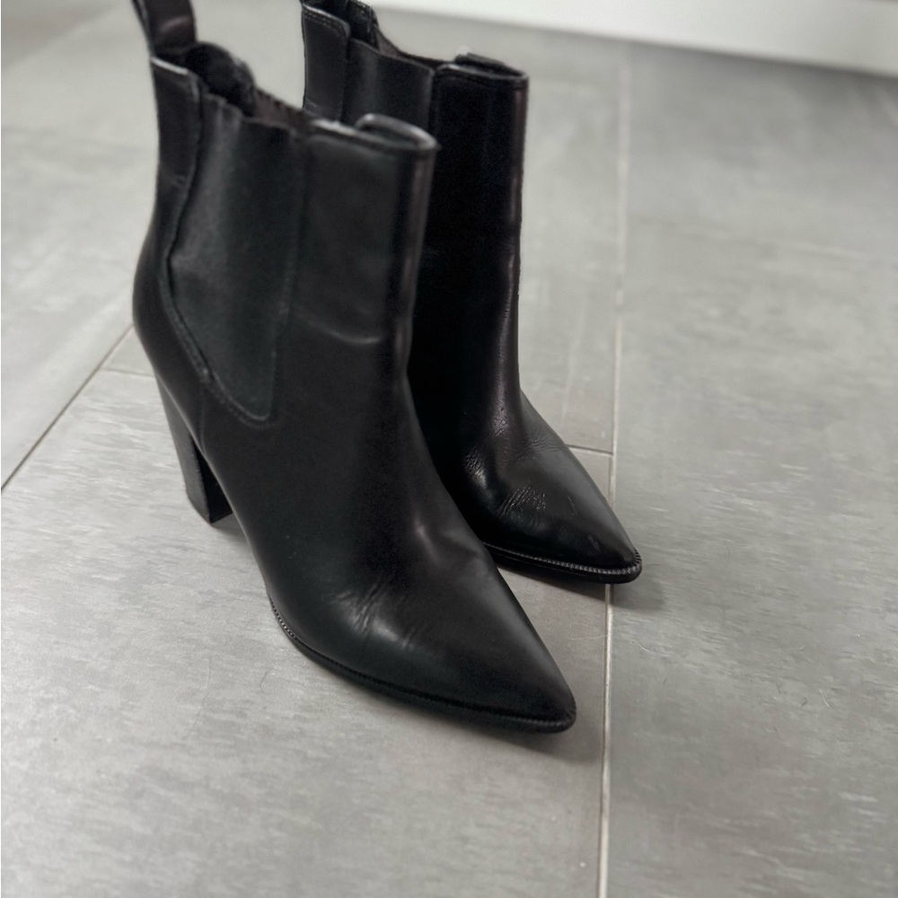 Windsor Smith Hayden Black Heeled Boots